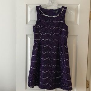 Girl’s Purple Dress